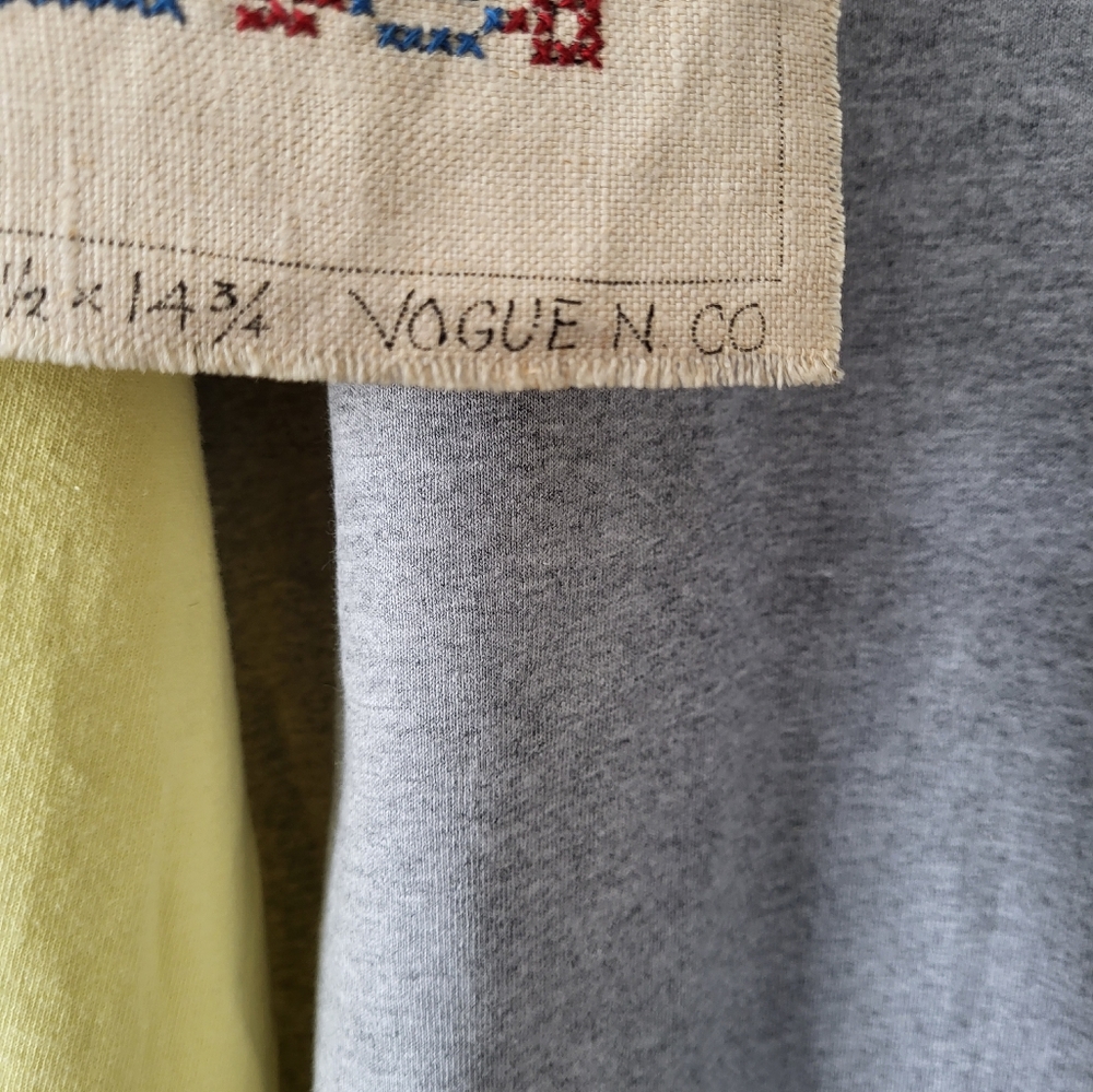 Pure linen Colonial Sampler - Picture 12 of 17